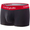Comfyballs Black Regular Boxers