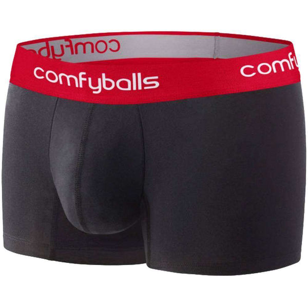 Comfyballs Black Regular Boxers