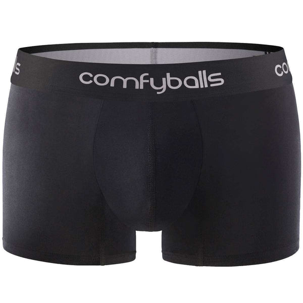 Comfyballs Black Performance Regular Boxers