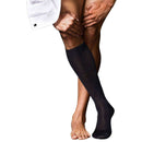 Falke Black No6 Finest Merino and Silk Knee High Socks