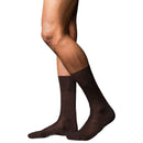 Falke Brown No6 Finest Merino and Silk Socks