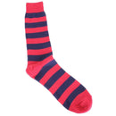 Bassin and Brown Red Hooped Stripe Socks
