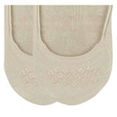 Burlington Beige Everyday 2-Pack No Show Socks
