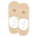Burlington Beige Everyday 2-Pack No Show Socks