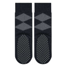 Burlington Black Cosy Argyle Socks