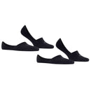 Burlington Black Everyday 2-Pack No Show Socks