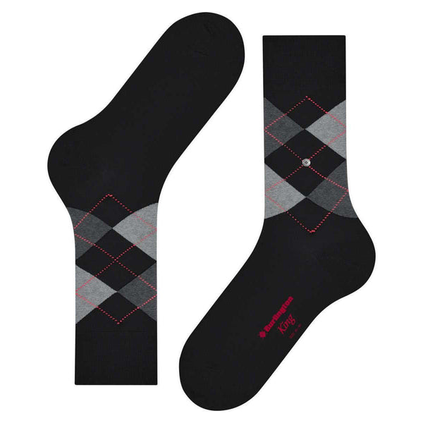 Burlington Black King Socks
