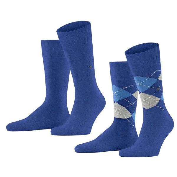 Burlington Blue Everyday Mix 2 Pack Socks
