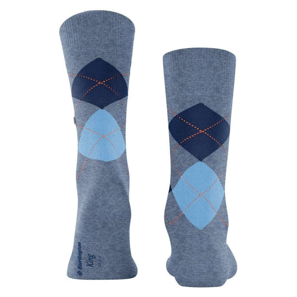 Burlington Blue King Socks