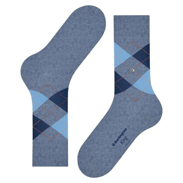 Burlington Blue King Socks