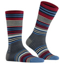 Burlington Blue Stripe Socks