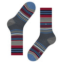 Burlington Blue Stripe Socks