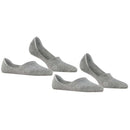 Burlington Grey Everyday Invisible 2 Pack Socks