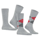Burlington Grey Everyday Mix 2 Pack Socks