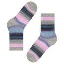 Burlington Grey Stripe Socks
