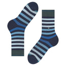 Burlington Navy Blackpool Socks
