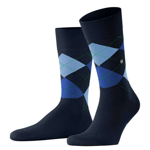 Burlington Navy King Socks