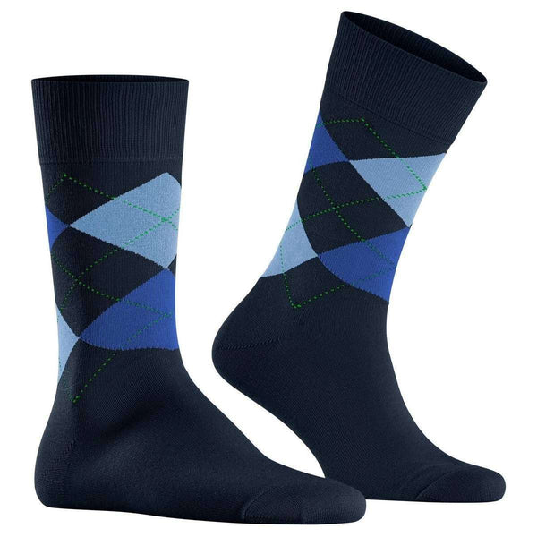 Burlington Navy King Socks