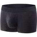 Comfyballs Black Cotton Regular Boxer
