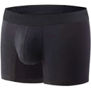 Comfyballs Black No Show Cotton Long Boxer