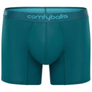 Comfyballs Green Cotton Long Boxer