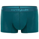 Comfyballs Green Cotton Regular Boxer