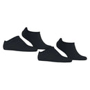 Esprit Black Active Basic 2 Pack Sneaker Socks