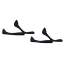 Esprit Black Solid Low 2 Pack No Show Socks