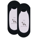 Esprit Black Solid Low 2 Pack No Show Socks