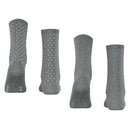 Esprit Grey Fine Dot 2 Pack Socks