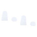 Esprit White Solid Low 2 Pack No Show Socks