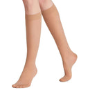 Falke Beige Energize 30 Denier Knee-High Socks