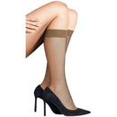 Falke Beige Net Knee High Socks