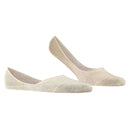 Falke Beige Step Medium Cut No Show Box Socks