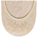 Falke Beige Step Medium Cut No Show Box Socks