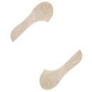 Falke Beige Step Medium Cut No Show Box Socks