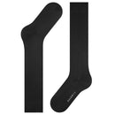 Falke Black Cotton Touch Knee High Socks