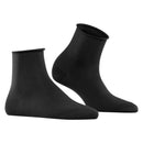 Falke Black Cotton Touch Short Socks