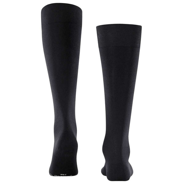 Falke Black Energizing Cotton Knee High Socks