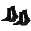 Falke Black Happy 2-Pack Socks