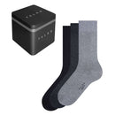 Falke Black Happy Box 3-Pack Socks