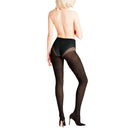 Falke Black Houndstooth 15 Denier Tights