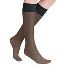 Falke Black Pure Matt 20 Denier Knee High Stockings