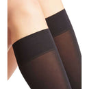 Falke Black Pure Matt 50 Denier Knee-High Tights