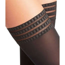 Falke Black Pure Matt 50 Denier Stay Ups
