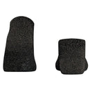 Falke Black Shiny Sneaker Socks