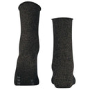 Falke Black Shiny Socks