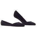 Falke Black Step Medium Cut No Show Boxed Socks