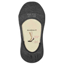 Falke Black Step Medium Cut No Show Socks