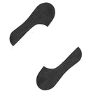 Falke Black Step Medium Cut No Show Socks